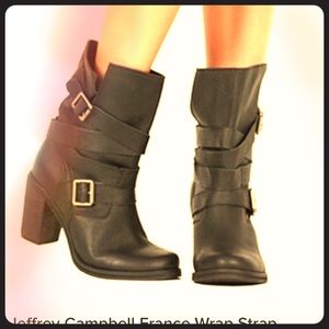 Jeffrey Campbell Women's France Wrap Strap Boots